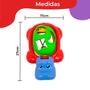 Imagem de Brinquedo Infantil Didático Educativo Hipo Com Blocos Maral - AZUL