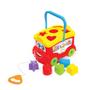 Imagem de Brinquedo Infantil Didático Ônibus Com Cubos Baby Bus Maral