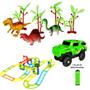 Imagem de Brinquedo Infantil Dino Pista de Carrinhos dinossauros