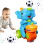 Imagem de Brinquedo Infantil Elefante Musical Interativo Para Criança Com Luz E Sons Pronta Entrega Entrega Rapida