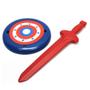 Imagem de Brinquedo Infantil Espada Com Escudo Herói Capitão América