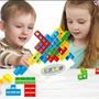 Imagem de Brinquedo Infantil Jogo Empilhar Tetris Educativo Raciocinio