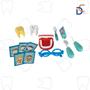 Imagem de Brinquedo Infantil Kit com Maleta do Dentista Com Acessórios