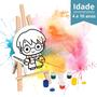 Imagem de Brinquedo Infantil Kit Pintura Harry Potter Com Cavalete E Telas Nig - 0590