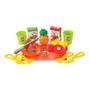 Imagem de Brinquedo Infantil Kit Salada de Frutas Crec Crec Big Star