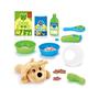 Imagem de Brinquedo Infantil Kit Veterinário M com Cachorro de Pelúcia Maquininha de Tosar 14 Peças - Fenix Brinquedos VET-709