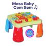 Imagem de Brinquedo infantil Mesa Criativa Interativa com Som Didática Bebê Infantil