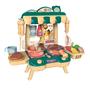 Imagem de Brinquedo Infantil Mini Cozinha 34 Peças Verde Casa Encantada Zippy Toys - 9283