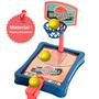 Imagem de Brinquedo Infantil Mini Jogo Basquete de Mesa com 6 Bolinhas Zippy Toys - 8343