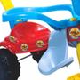 Imagem de Brinquedo Infantil Motoca Triciclo Tico-tico Pic-nic azul com aro - Magic Toys