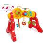 Imagem de Brinquedo Infantil Musical Centro De Atividades Play Gym 3 Em 1 Colorido Com Som