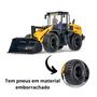 Imagem de Brinquedo Infantil Pá Carregadeira Trator de Miniatura New Holland Usual Brinquedos - 579