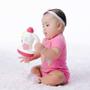 Imagem de Brinquedo Infantil Para Bebê Trompete musical para bebê sortido Rosa e Azul Pimpolho