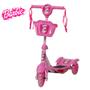 Imagem de Brinquedo Infantil Patinete Barbie Scooter 3 Rodas Com Cesta