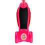 Imagem de Brinquedo Infantil Patinete Scooter 3 Rodas Com Cesta Luz E Som Rosa Patrulha Canina Skye Art Brink