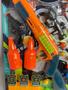 Imagem de Brinquedo Infantil Pistola c/ lança bolas +dardos +arminha