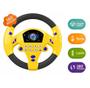 Imagem de Brinquedo Infantil Volante Educativo Musical Com Ventosas Sons e Luzes Envio Amarelo Imediato