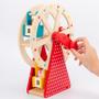 Imagem de Brinquedo Infantil Wokex - Roda Gigante de Madeira Giratória (1,1kg)