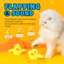 Imagem de Brinquedo Interativo BuntyJoy Patinho Que Balança com Erva-do-Gato