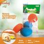 Imagem de Brinquedo Interativo e Relaxante Para Gatos Pets 2 Bolinhas Bolas Com Catnip Erva Natural Feltro Cat Nip Evita Cama Sofá Cortina Ecolog