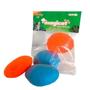 Imagem de Brinquedo Interativo e Relaxante Para Gatos Pets 2 Bolinhas Bolas Com Catnip Erva Natural Feltro Cat Nip Evita Cama Sofá Cortina Ecolog