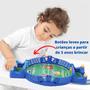 Imagem de Brinquedo Interativo Educativo Futebol De Mesa Pebolim Azul