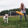 Imagem de Brinquedo Interativo Lançamento Disco Frisbee Para Cachorros