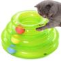 Imagem de Brinquedo Interativo Para Gato Torre De Trilhos Com Bolas The Pets Brasil