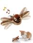 Imagem de Brinquedo Interativo Para Gatos Em Forma De Pássaro Voador Com Catnip, Asas Que Flutuam E Sons De