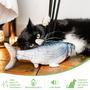 Imagem de Brinquedo Interativo Peixe Flopping AmazinglyCat com Catnip