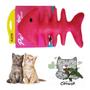 Imagem de Brinquedo Interativo Pet Para Gatos Peixe Com Catnip Erva Gato