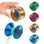 Imagem de Brinquedo Ioiô de Precisão Com Rolamento Duplo Yoyo Alumínio