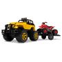 Imagem de Brinquedo Jipe X-terra Fourtrax Com Quadriciclo 6071 - Silmar