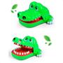 Imagem de Brinquedo Jogo Crocodilo Jacaré Dentista Acerte Dente-verde