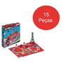 Imagem de Brinquedo Jogo De Tabuleiro Com Torre Eiffel 3D Miraculous Ladybug Infantil +5 Anos 15 Peças Xalingo - 55043