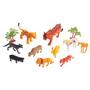 Imagem de Brinquedo KIT Animais de Plástico 12 Peças Vida na Selva  - 55526