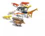Imagem de Brinquedo Kit Com 12 Mini Animais Da Selva fazendinha