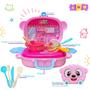 Imagem de Brinquedo Kit Cozinha Infantil maleta panelas Mini Chef