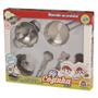 Imagem de Brinquedo Kit Cozinha Inox Tacho Braskit