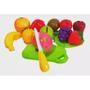 Imagem de Brinquedo Kit Frutinhas Com tiras autocolantes 22 Peças Na Caixa
