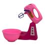 Imagem de Brinquedo Kit Rosa Mini Liquidificador Microondas Batedeira