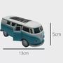 Imagem de Brinquedo Kombi Miniatura Coleção Fricção Escala 1:32 (Azul)