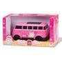 Imagem de Brinquedo Kombi Rosa Carrinho Perua Ride Star Pink Meninas