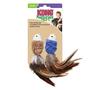 Imagem de Brinquedo KONG Cat Naturals Crinkle Fish - Pacote com 2 Unidades com Erva-dos-Gatos