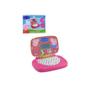 Imagem de Brinquedo LapTop Bilingue Tech Rosa Peppa Pig Candide 1515