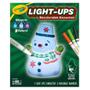 Imagem de Brinquedo Light Up Snowman Crayola Light-Ups com 3 marcadores laváveis