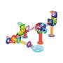 Imagem de Brinquedo Marble Run PicassoTiles PTG60 com 60 peças de ladrilhos magnéticos