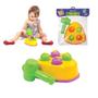 Imagem de Brinquedo Martelo Bate Bate Ratinho Didático Colorido
