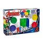 Imagem de Brinquedo Massinha Infantil Heróis Vingadores Com Acessórios E Moldes Super Herói Para Crianças - Cotiplás
