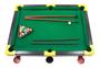 Imagem de Brinquedo Mesa De Sinuca Snooker Bilhar Tecido Veludo Infantil 33 Peças